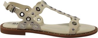 Bibi Lou Platte sandaal - Dames - Sandalen - Beige - 39 EU - Schoenen