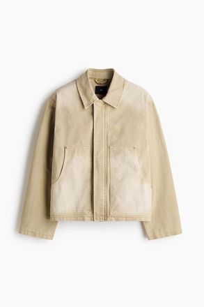 H&M Kurze Jacke im Workwear-Look - Beige