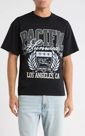 PacSun Crest Cotton Graphic T-Shirt in Black at Nordstrom, Size X-Large