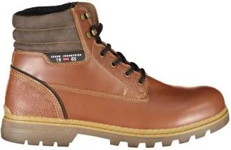 Carrera Bruine Polyester Herenlaarzen Model 1965 - Heren - Veterlaarzen - Bruin - 42 EU - Polyester - Schoenen