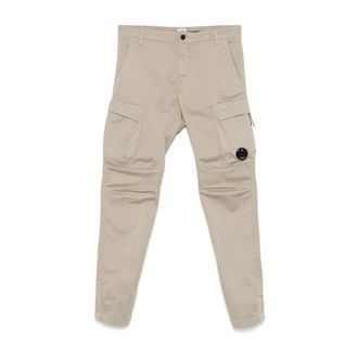 C.P. Company C.p. Company, Heren, Broeken, Grijs, Maat: XS Katoen