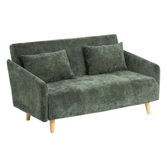 Atmosphera Sof&aacute; Cama Milo De 2 Plazas, Verde - Atmosphera Cr&eacute;ateur DInt&eacute;rieur