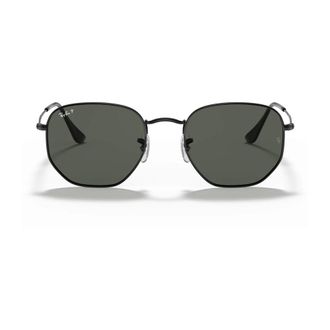 Ray-Ban Hexagonal Zonnebril - unisex - Zonnebrillen - Zwart - 54 MM - Accessoires