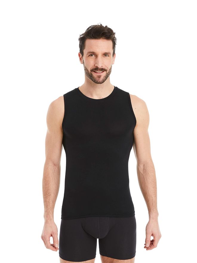 AGU Premium Fietsshirt zonder Naden met lange mouwen Heren - zwart