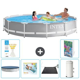 Intex Piscina Prism Frame Redonda - 366x76 Cm - 7-piezas S70