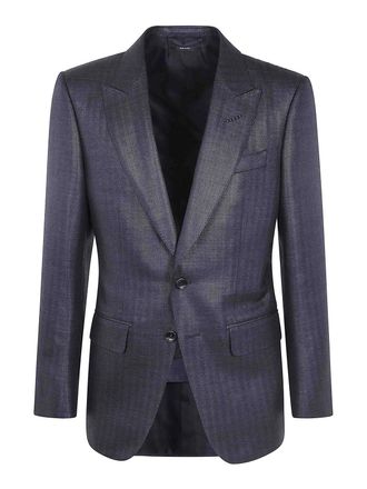 Tom Ford Glamorous Herringbone OConnor Sb Jacket Fl