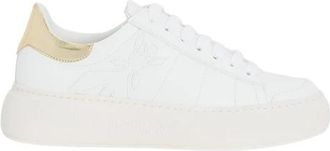 Patrizia Pepe Mid City Sneakers - Dames - Sneakers - Wit - 36 EU - Leer - Schoenen