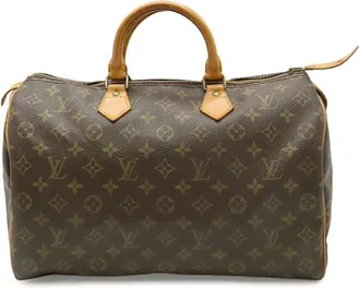 Louis Vuitton Brown Monogram Canvas Speedy (Authentic Pre-Loved)