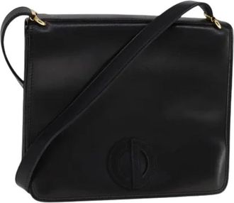 Dior Pre-owned Cross Body Bags, female, Black, Size: ONE SIZE Pre-owned Vintage Shoulder Bag