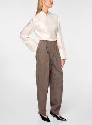 R&oacute;he Womens Pure silk pankou blouse