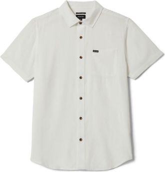 Brixton Charter Slub S/S Woven Hemd f&uuml;r Herren | grau