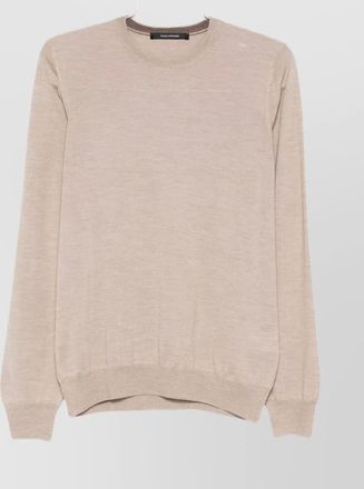 Tagliatore lightweight fine knit crew neck sweater