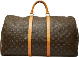 Louis Vuitton Pre-owned Weekend Bags, female, Brown, Size: ONE SIZE Pre-owned Weekend Bag
