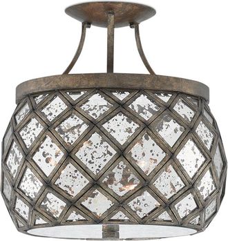 Currey & Company Buckminster Semi-Flush Mount