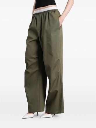 Alexander Wang Logo-waistband Trousers