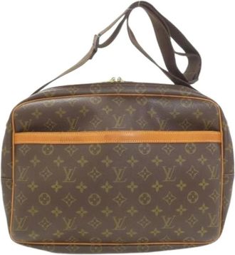 Louis Vuitton Pre-owned Reporter GM Schoudertas - Dames - Vintage Schoudertas - Bruin - ONE Size - Vintage