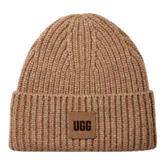 UGG Berretto Chunky Rib - - Accessories - Uomo - Marrone - ONE SIZE