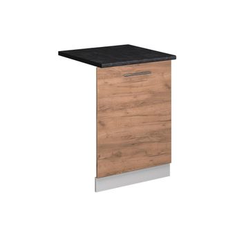 Vicco Panel Frontal Del Lavavajillas Fame-line, Roble Dorado, 60 Cm, Et Antracita Vicco
