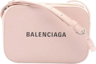 Balenciaga Pre-owned Vintage Schoudertas - Dames - Vintage Schoudertas - Roze - ONE Size - Leer - Vintage
