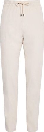 Pal Zileri Corduroy Drawstring Trousers Size M