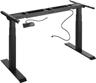 TecTake Tectake - Telaio per scrivania Denis 110-190 x 68 x 58-123 cm - gambe per tavoli, base per tavoli, piedi per tavolo