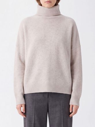 Kujten Dolcevita in 100% cashmere con maniche lunghe e bordi a costine