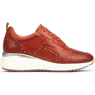 Pikolinos Stijlvolle sella Sneaker voor Dames - Dames - Sneakers - Rood - 36 EU - Leer - Schoenen