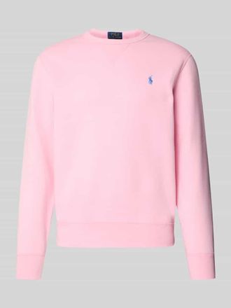 Polo Ralph Lauren Regular Fit Sweatshirt aus Baumwoll-Mix in Rosa, Gr&ouml;&szlig;e XXL