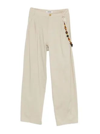 Darkpark Phebe trousers with beaded charm