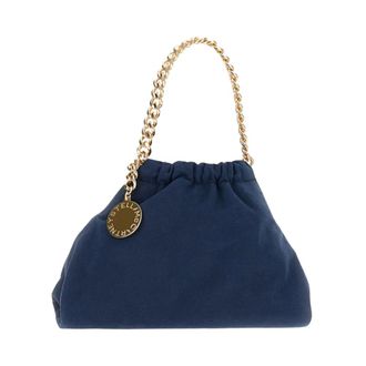 Stella McCartney Falabella Mini Drawstring Bag - female - Stella McCartney - Handbags - Blue - ONE SIZE - Bags