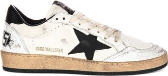 Golden Goose Sneakers, female, White, 4 UK, Ball Star Leather Trainers