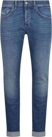 Dondup Jeans, Heren, Blauw, W35, Katoen, George Jeans