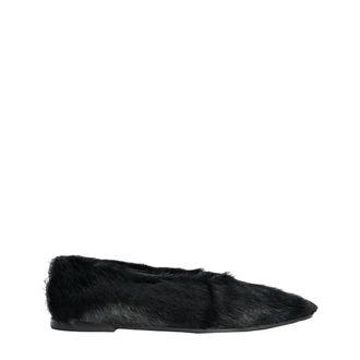 By Malene Birger Ballerina Shoes, female, Black, 7 UK, Minimalist Leather Flats