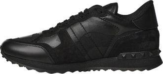 Valentino Garavani Rockrunner Sneakers - - Shoes - Uomo - Nero - 46 EU