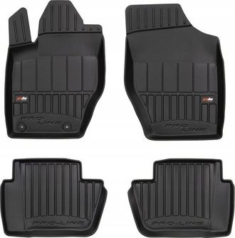 OEM Alfombras De Goma, Felpudos, Felpudo Peugeot 307 2001-2008, Canaleta 3d