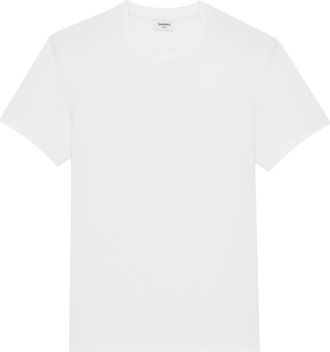 Saint Laurent Hombre, Camisetas, Blanco, Talla: M