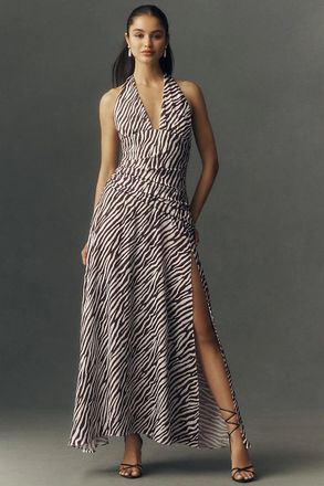 Bardot Oskar Halter-Neck Maxi Dress