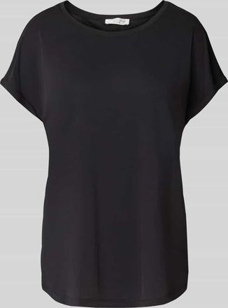 Christian Berg T-Shirt aus Modal-Mix mit Rundhalsausschnitt in Black, Größe XXL