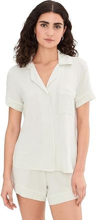 Eberjey Gisele Relaxed Short PJ Set Womens Pajama Sets Seafoam : 2XL, Modal/Spandex