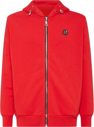 Philipp Plein Hoodie Sweatjacket Full Zip Iconic Plein