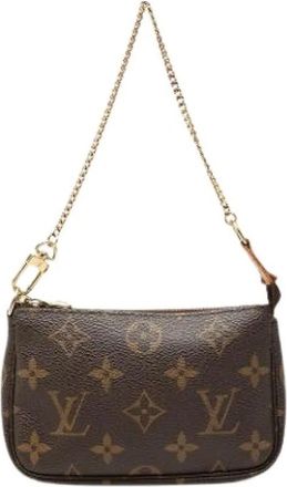 Louis Vuitton Borsa Pre-owned Mini Pochette Accessoires - - Pre-owned - Donna - Marrone - ONE SIZE