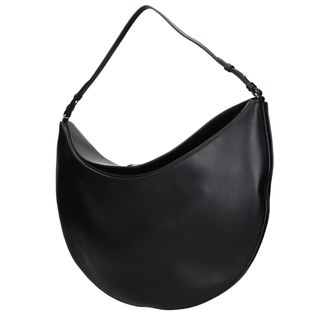 Jacquemus Womens Black Leather Shoulder Bag
