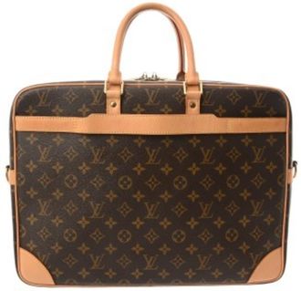 Louis Vuitton Brown Monogram Briefcase (Pre-Owned)
