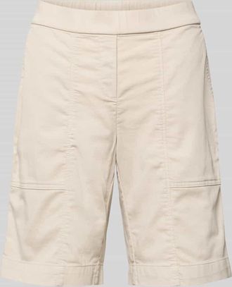 Toni Straight Fit Shorts mit Ges&auml;&szlig;taschen Modell Sue in Sand, Gr&ouml;&szlig;e 38