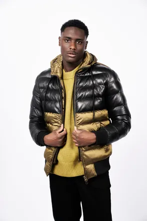 Freaky Nation Lederjacke FREAKY NATION Best Plan-FN, Herren, Gr. M(46), schwarz, 100% Leder, Jacken Lederjacke