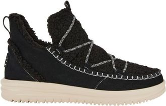 HeyDude Camden Suede Cozy Winterschuhe f&uuml;r Damen | schwarz