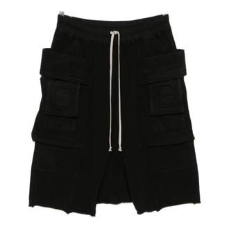 Rick Owens Cargo Bermuda Shorts - Heren - Korte broeken - Zwart - Maat: L Katoen