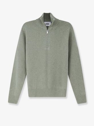 Alpha Studio Cardigan con mezza zip in lana e cashmere - ALPHA-STUDIO - gender_Man