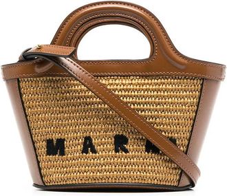 Marni Tropicalia Tote Bag With Logo