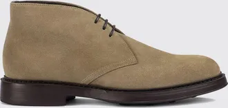 Doucal's Suede Leather Chukka Boots with Rubber Sole